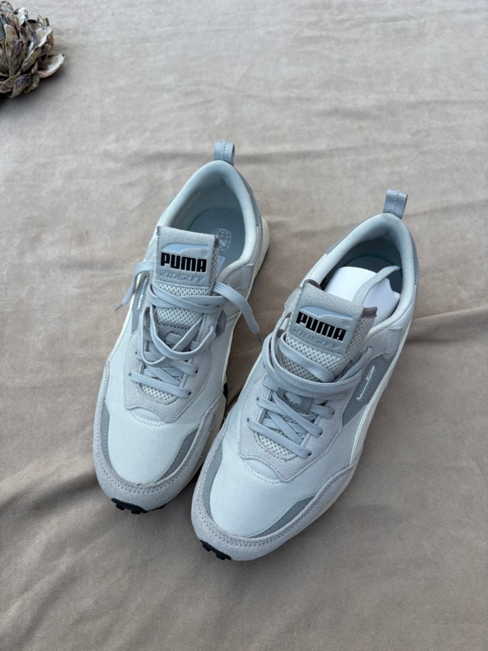 PUMA Futures Past Rider Fv Vintage Lace Up Sneakers Shoes Casual - 11 - Picture 2 of 5